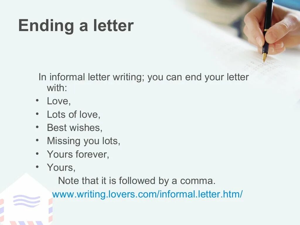 Write personal. Informal letter writing. informal letter handwriting. how to end a formal letter. how to write a letter in english.