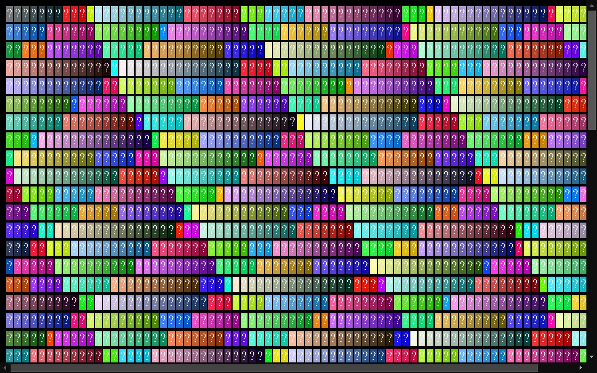 Rgb разрешения