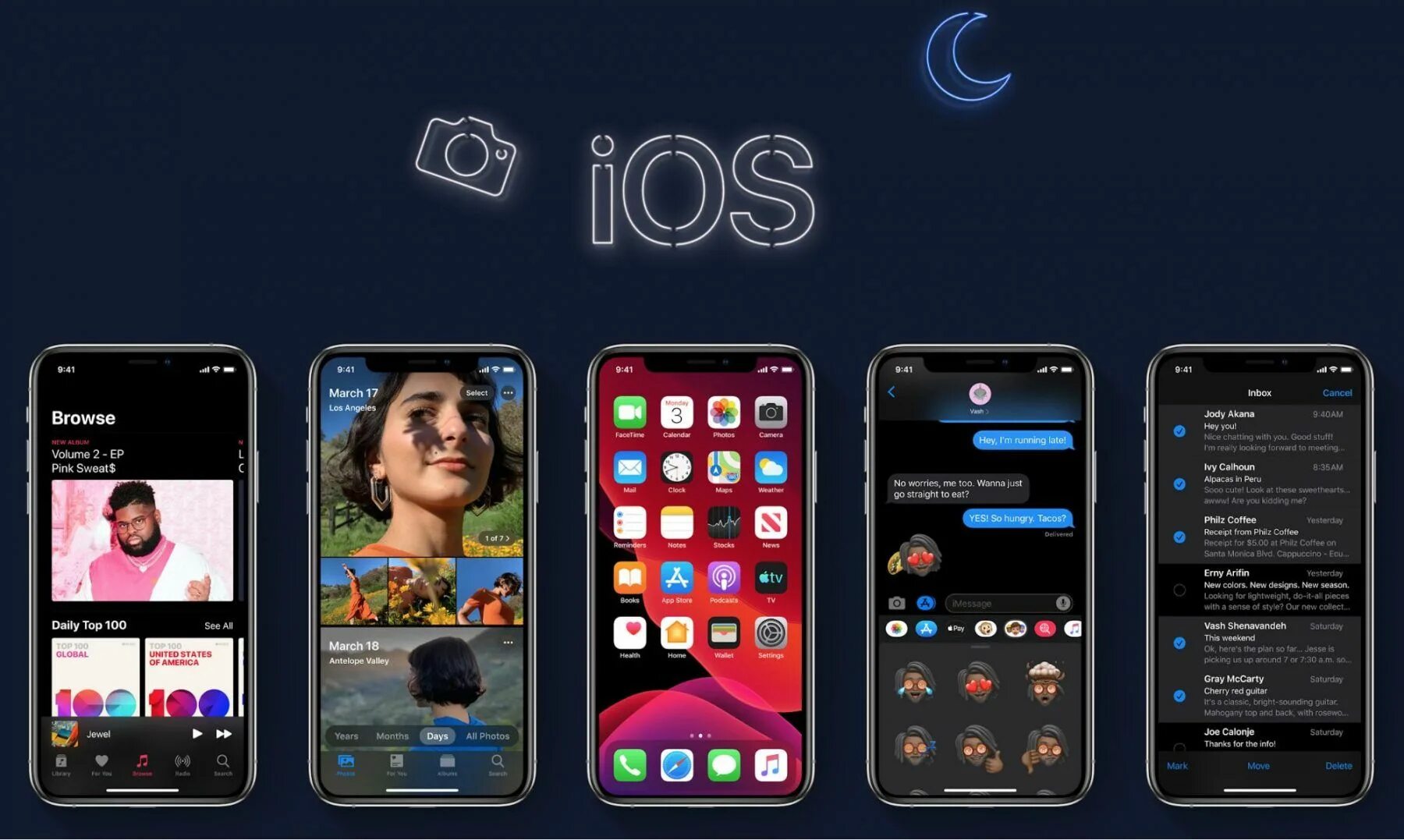 Включи версию айфона. Айфон IOS 14 Dark Mode. IOS 13. Apple IOS 13. Последняя версия IOS.