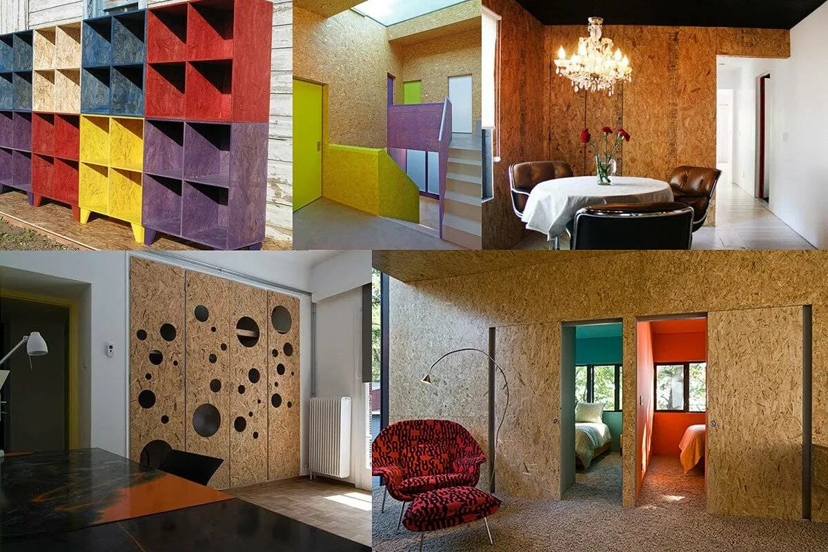 Stained particle board Chipboard interior, Man cave home bar, Osb