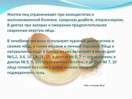 Можно ли яйцо после операции