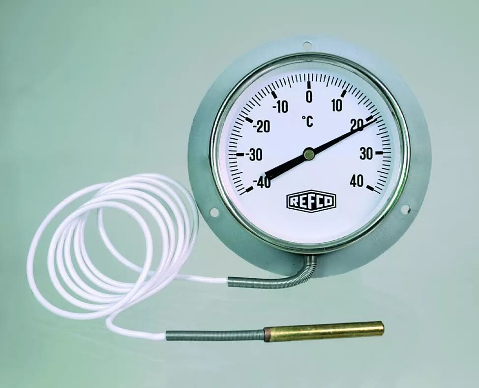Термометр Refco f-84 с крепежным фланцем. Термометр манометрический BECOOL BC-t100. Термометр капиллярный стрелочный (0...+250c) f0315 2м. Термометр.маном. (-60/+60 С) диам.100мм BC-t100. Датчик измерение температуры воздуха