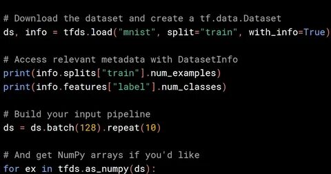 Tensorflow examples