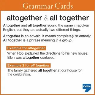 All together english