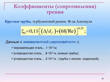 Сопротивление трения
