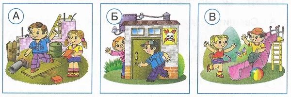 тест по окружающему миру опасные места