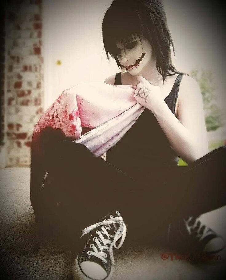 Как выглядит джефф убийца в реальной жизни Dominika on Instagram: "#creepypasta #jeffthekiller #betweenmyface" Jeff the kil
