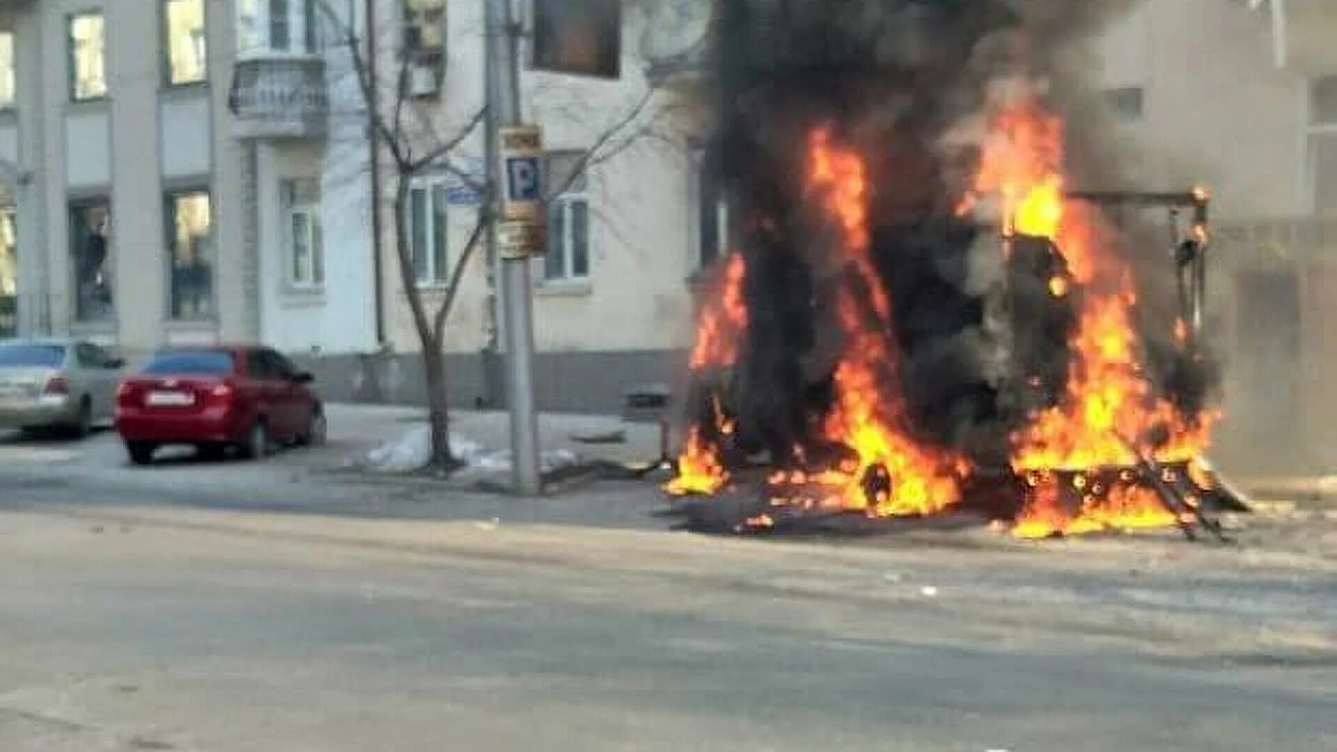 В донецке взорван штаб