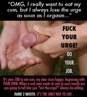 Cum eating motivation