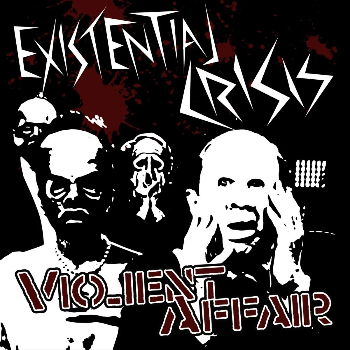 Demo mix. Existential crisis группа. Violent Affair группа. Violent Affair трафарет. Violent Affair logo.