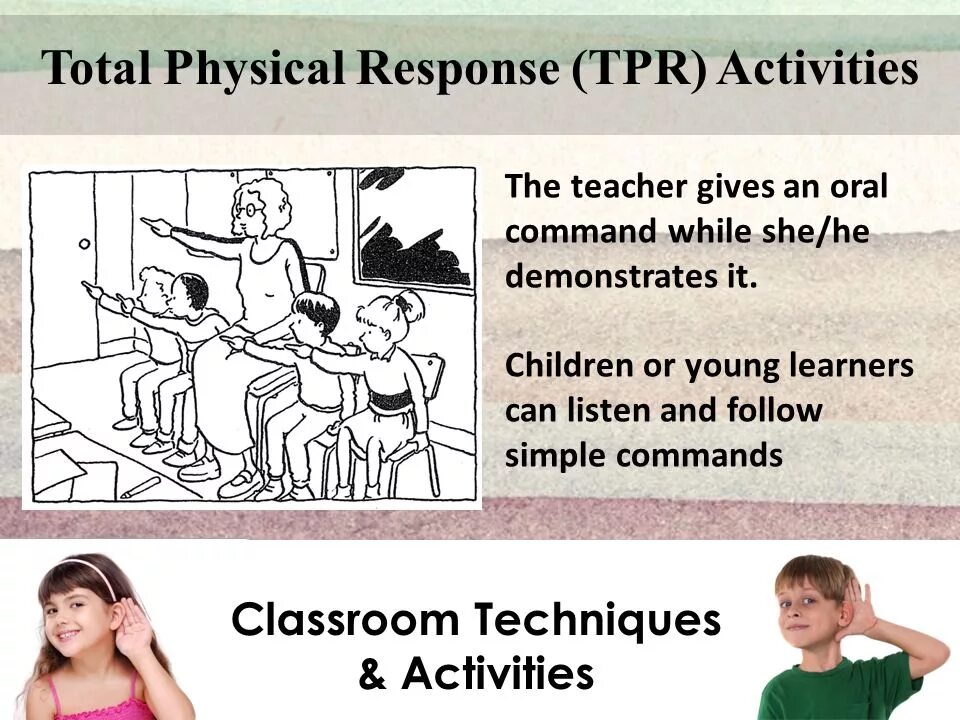 Total physical response метод. TPR activities. Total physical response activities. TPR (total physical response) – метод полного физического реагирования.