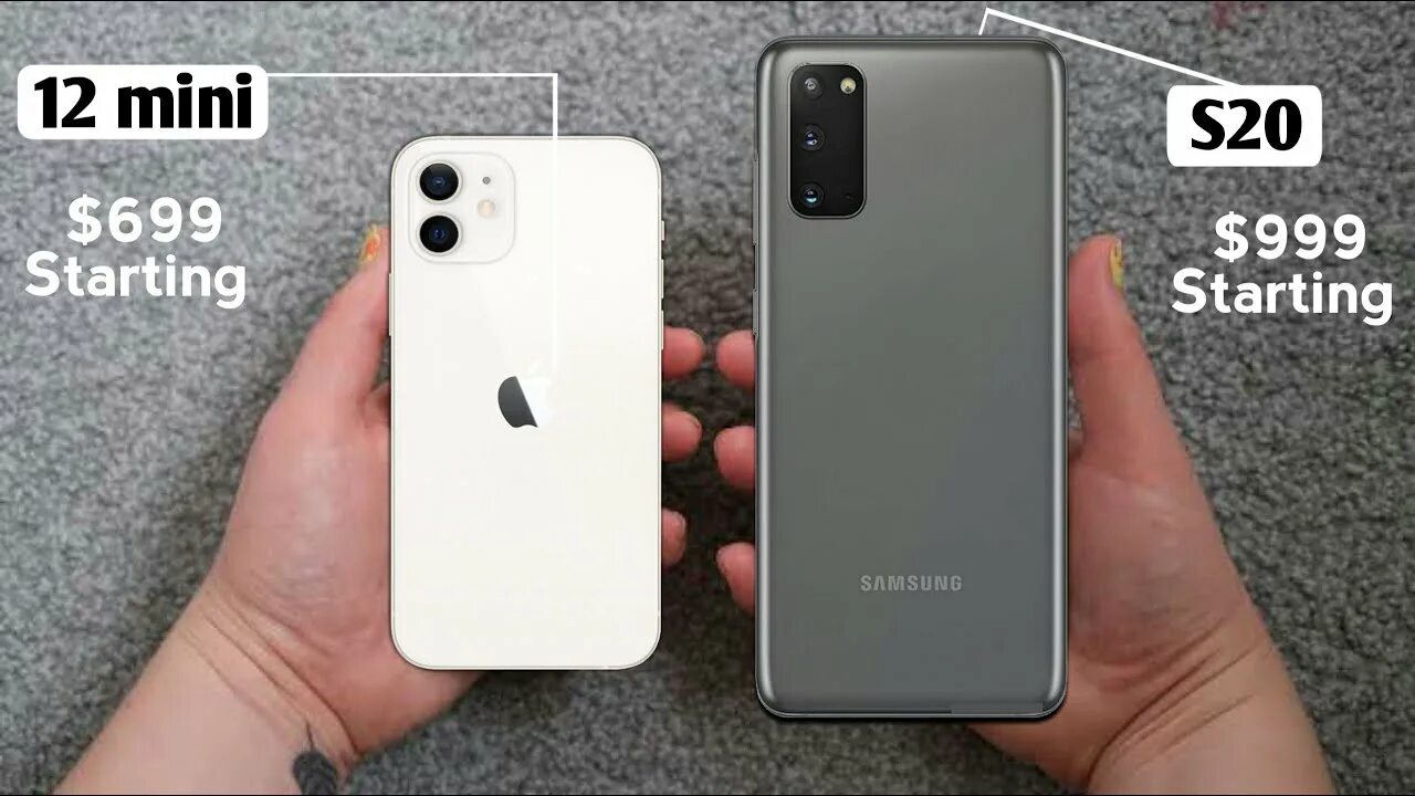 Iphone 12 vs samsung. Самсунг s20 мини. Айфон 12 vs самсунг. Айфон 12 мини vs самсунг. Iphone 12 Mini vs Samsung s20.