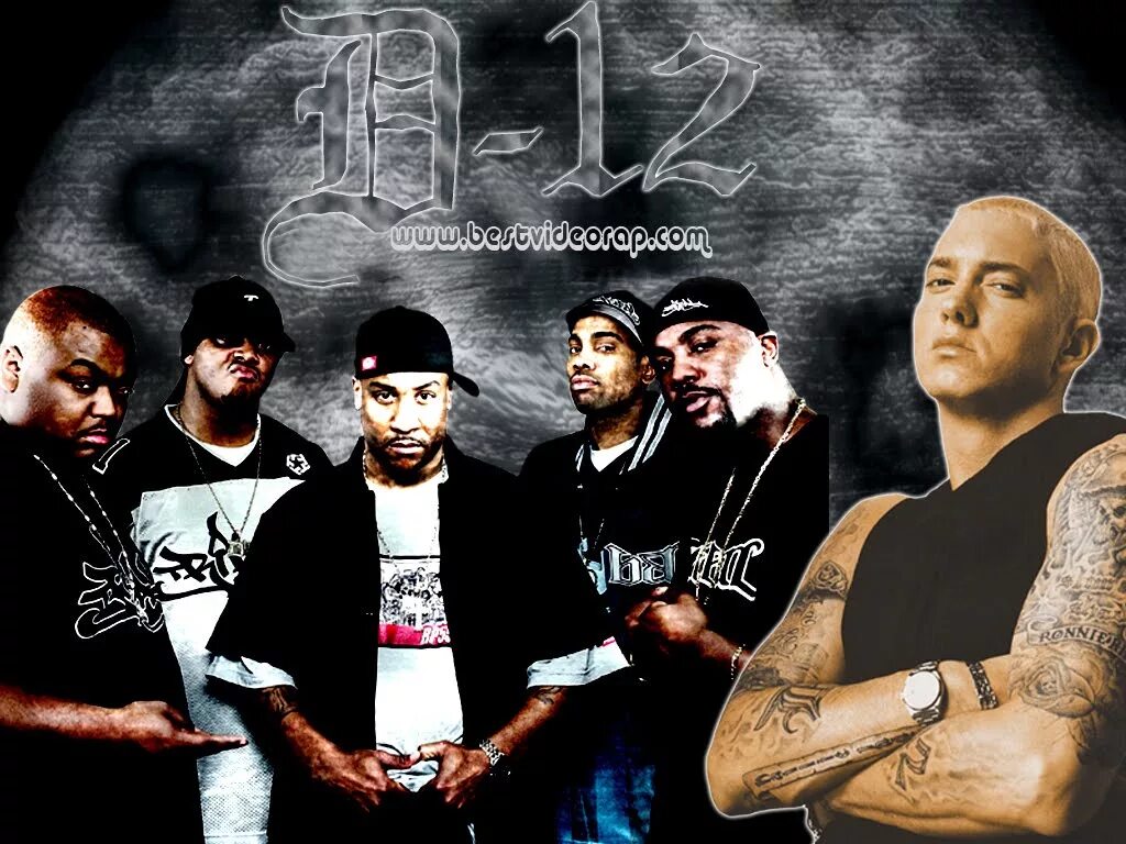 Эминем d12. Группа d12. Группа д 12 Эминем. D12 Eminem.