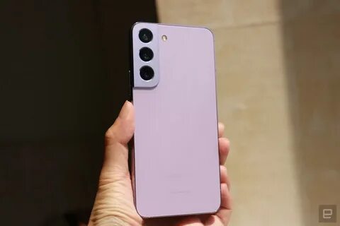 Galaxy s22 pink gold