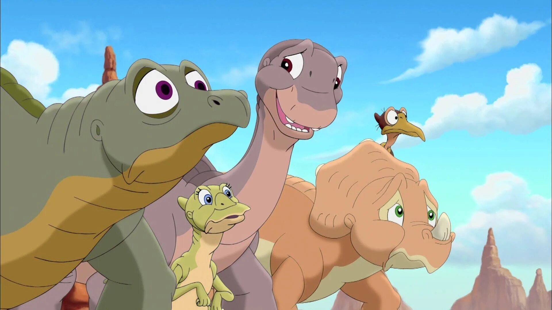 The Land before time 1988. Спайк Литтлфут. Приключения крошки