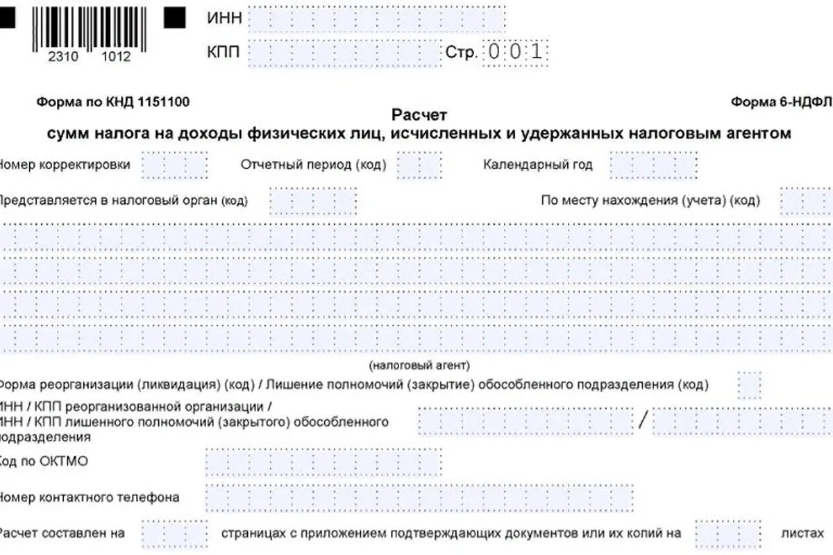 Отчеты фнс 2024. 6 НДФЛ за 2021 год новая форма образец. Форма 6 НДФЛ С 2021 года. 6 НДФЛ за год 2021 года новая форма. Форма отчетности 6 НДФЛ.