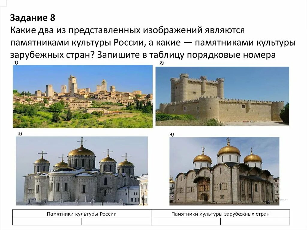 Памятники культуры стран европы 3 класс. Памятники культуры зарубежных стран. Памятники культуры России и зарубежных. Изображений являются памятниками культуры России. Памятники культуры зарубежных стран история.