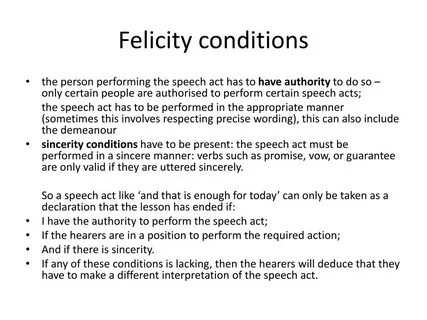 Speech examples