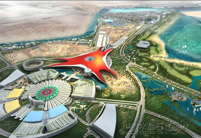 Объ яс. Ferrari World Абу-Даби. Тематический парк Феррари в Абу Даби. Феррари парк остров яс. Феррари парк Дубай аттракционы.