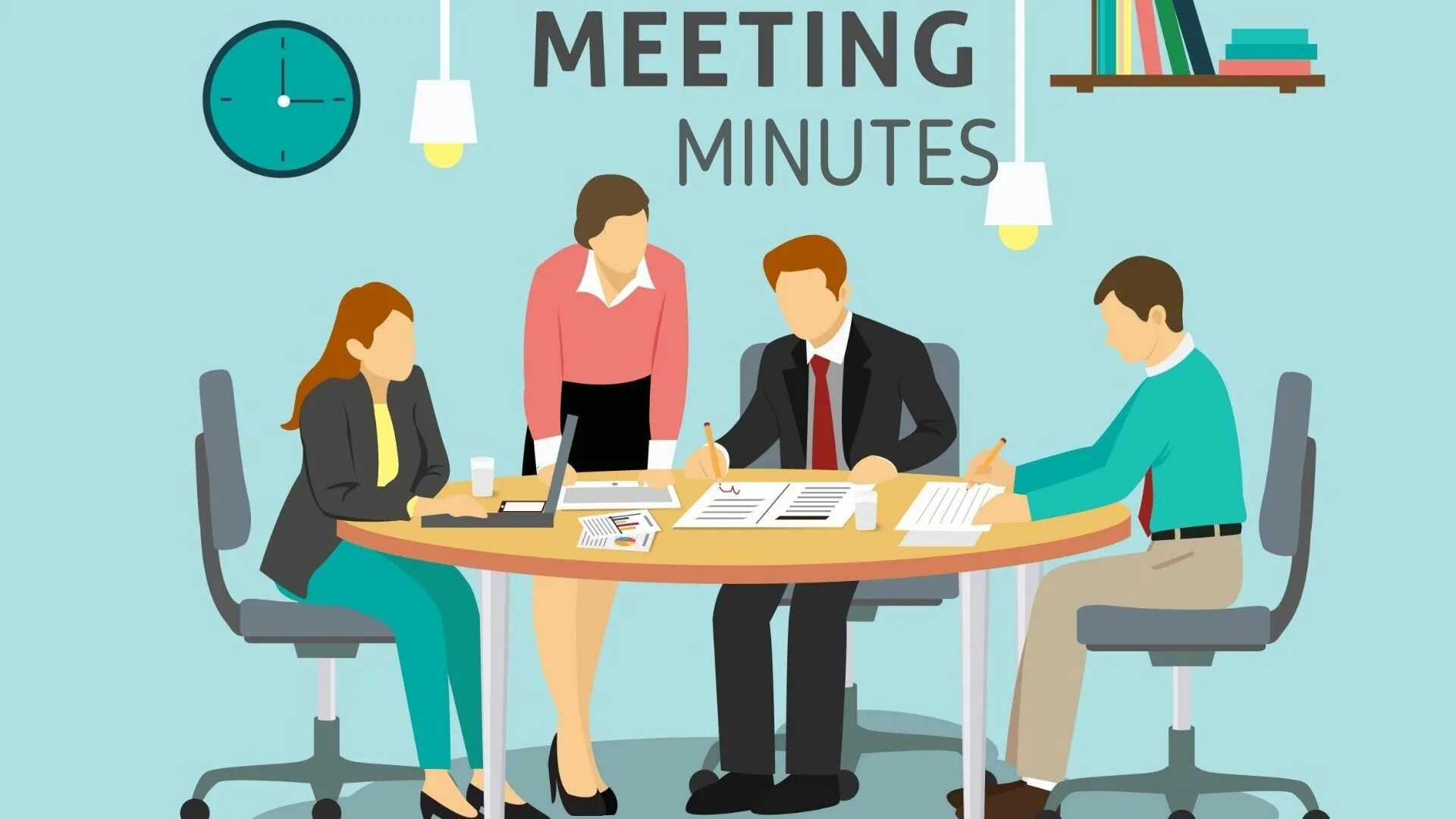 Writing meeting minutes