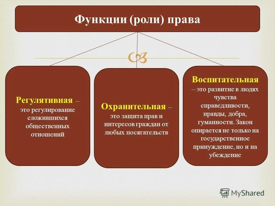 Функции законов в жизни государства и общества