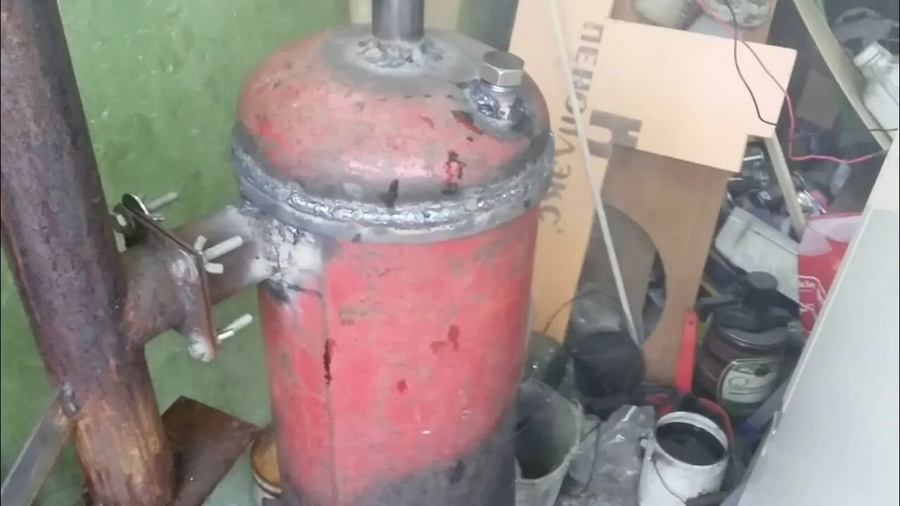 Как сделать газовую печку своими руками