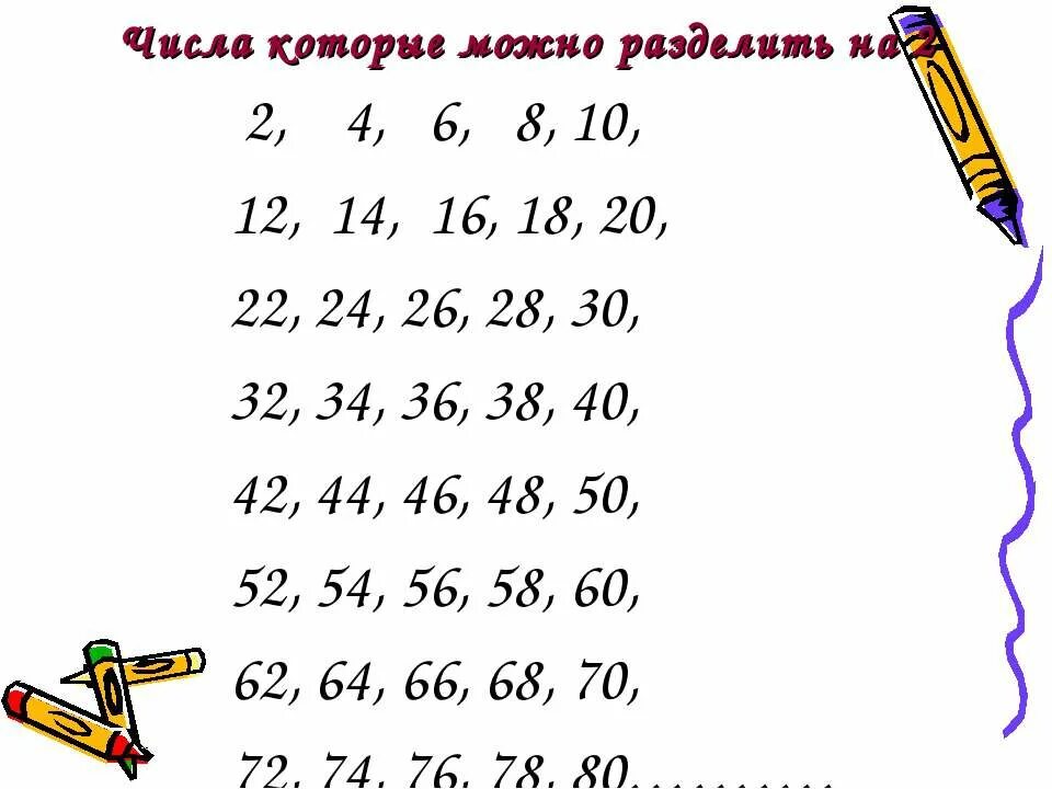 Нечетные числа до 20