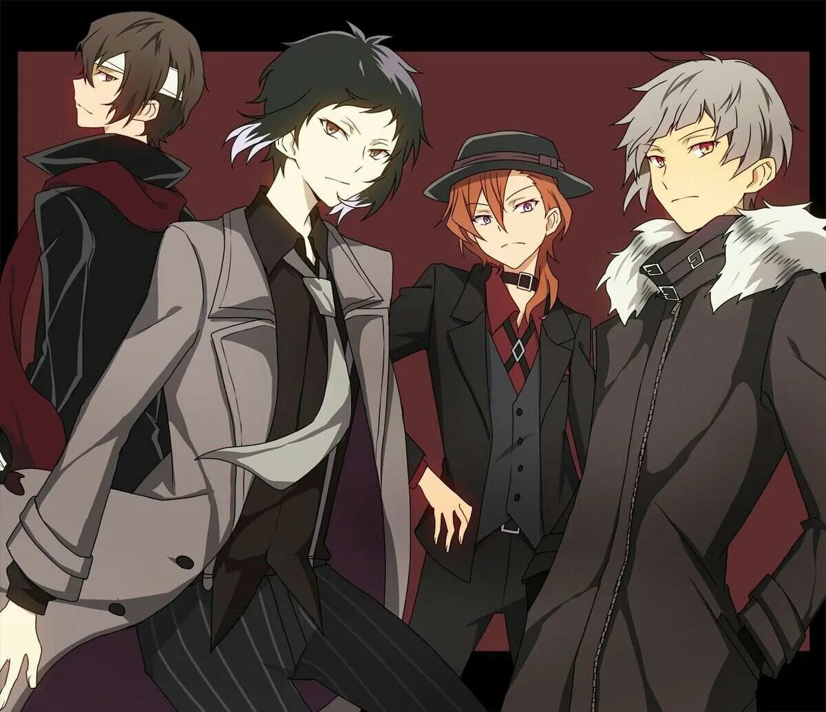 бродячие псы аниме. аниме великий из бродячих псов.