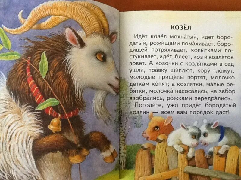 Текст про козла. Рассказ Ушинского мышки. Ушинский рассказ козёл. Ушинский рассказы для детей.