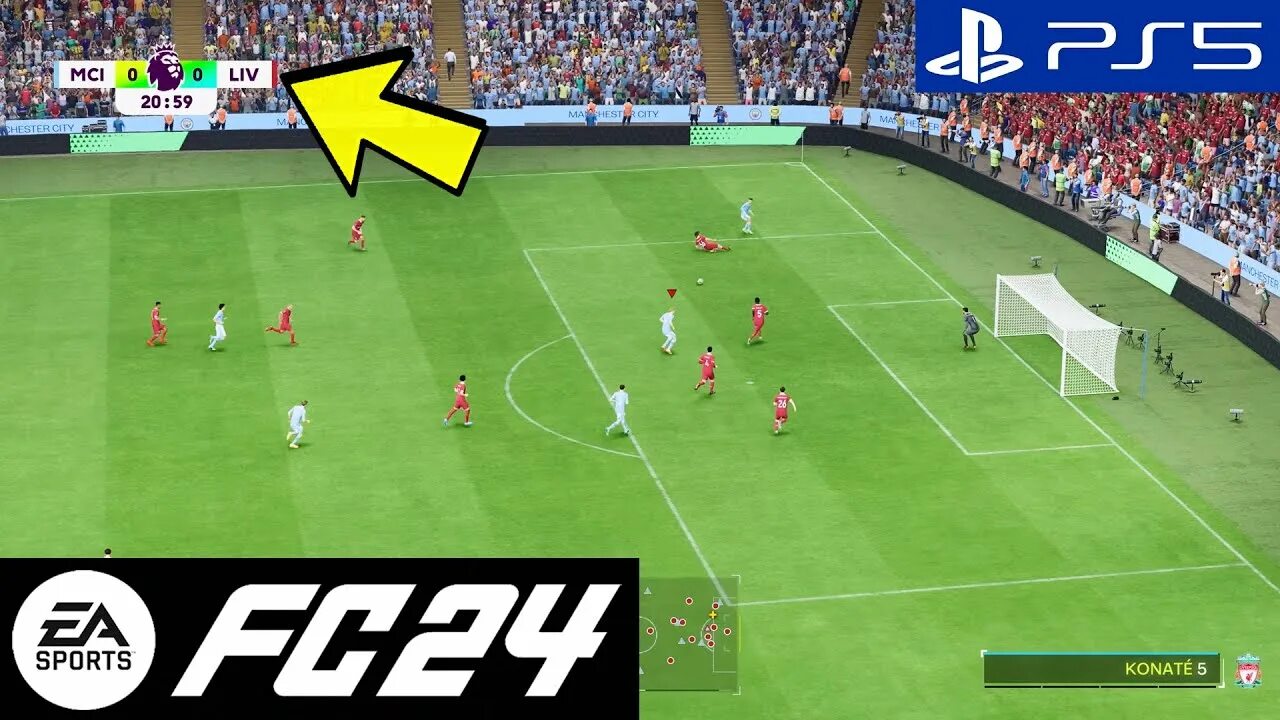 ФИФА 24 геймплей. EA FC 24 Gameplay. РПЛ EA FC 24. Football 23 геймплей.