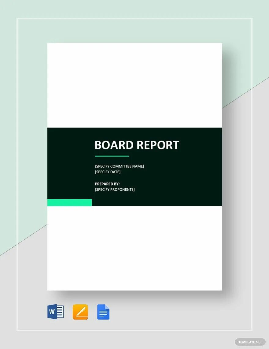 Board report