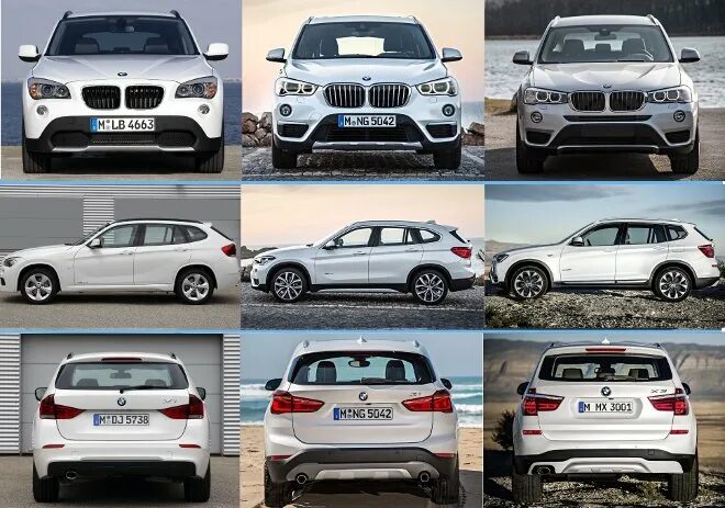 Сравнение x 3 и x 5. BMW x3 e84. BMW x1 e84 дорестайлинг. BMW x3 f 48. БМВ х1 Рестайлинг.