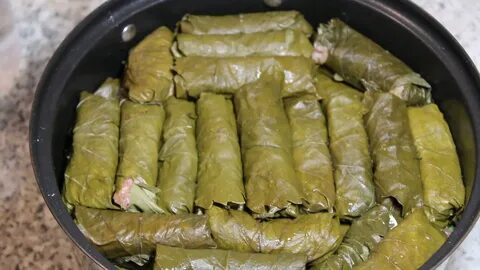 Фарш в виноградных листьях как называется грузинское