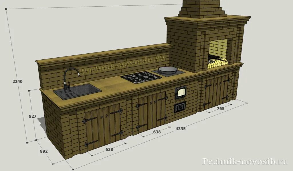 Мангальная зона проект с размерами. Печь порядовка Sketchup. Комплекс барбекю big r-400 чертеж. Проект мангальной зоны. Проекты барбекю.