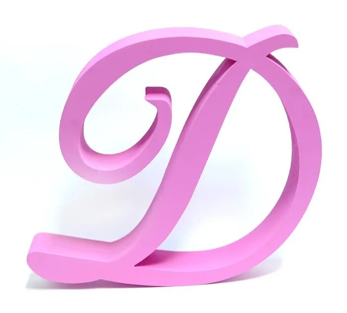 Буква д. Буква д розовая. Красивые буквы. Розовые буквы.