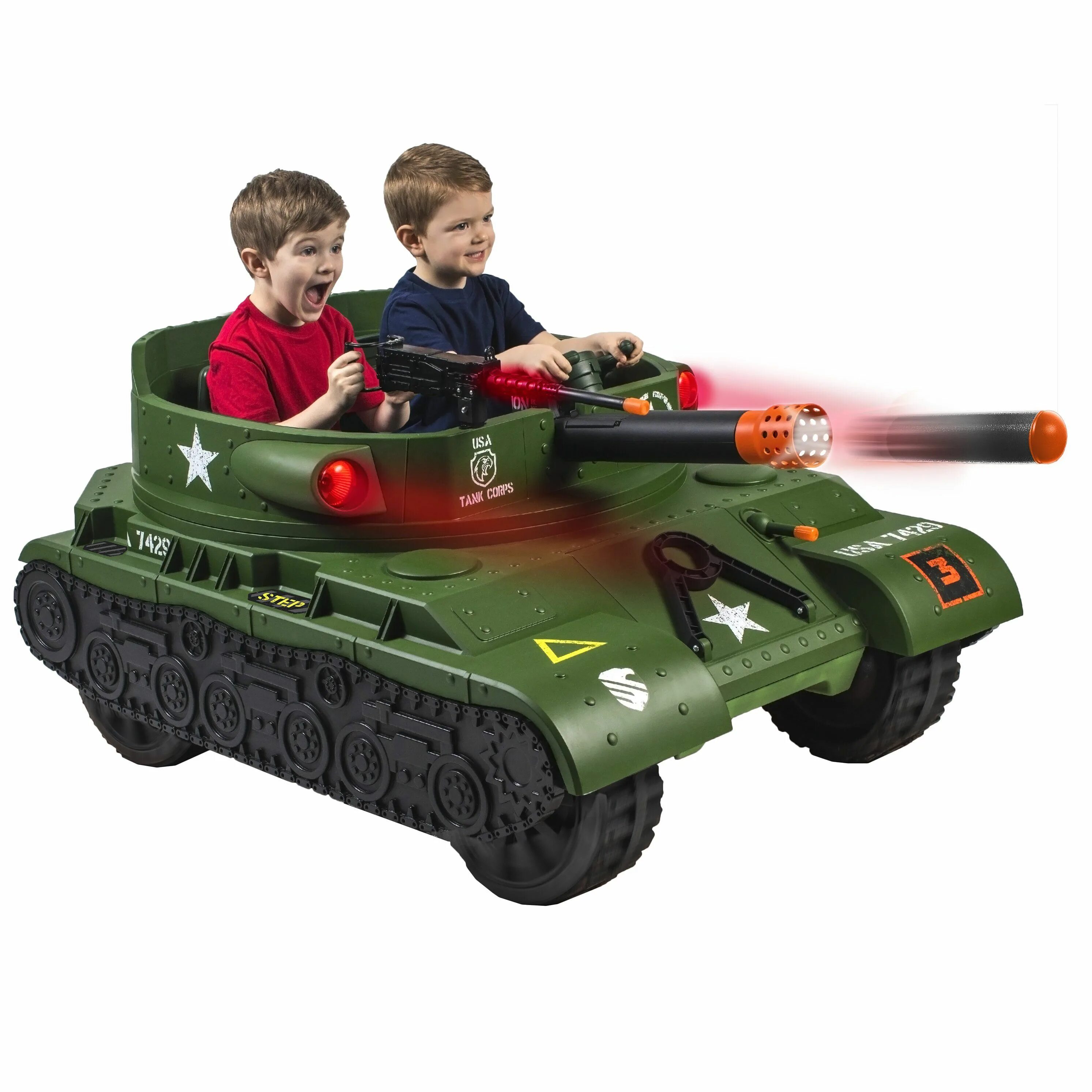Детский электромобиль Тандер танк. Детский Громовой Электротанк. Игрушечный танк для детей. Игрушки для мальчиков 6-7 лет. Танчики и машинки