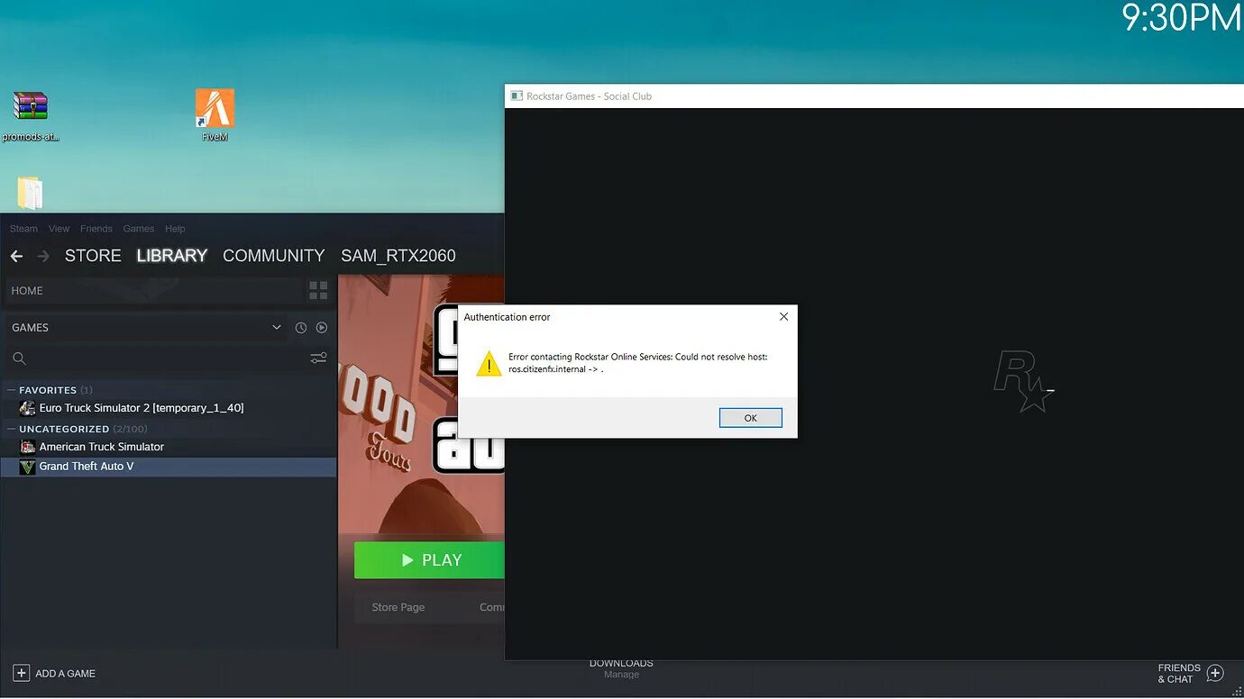 FIVEM ошибка подключения f. Driver4vr login unable to connect. Unable to launch game