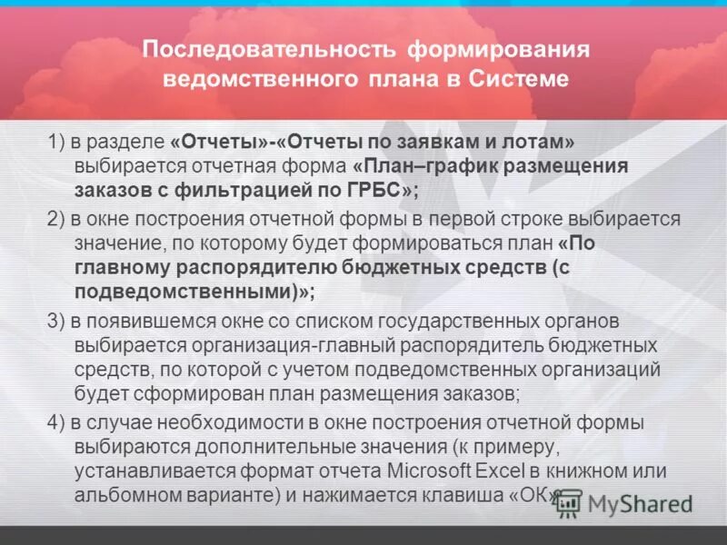 Ведомственный план по развитию и модернизации библиотек