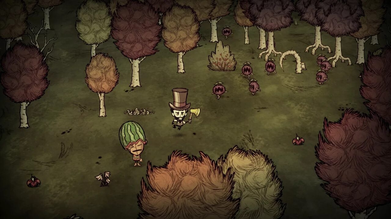 Don t Starve together. Don t Starve игра. Don't Starve together лес. Дон старв тугеза. Донт старв длс