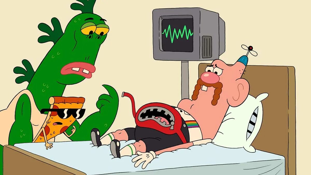 Uncle grandpa. Картун нетворк пицца Стив. Дядя Деда. Uncle grandpa pizza.