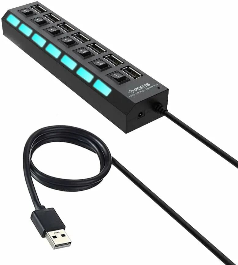 Hi-Speed USB Hub 7 Port. 7 Ports USB 2.0 High Speed Hub блок питания. USB Power Switch. 7port USB Hub how connect. 2.0 high speed