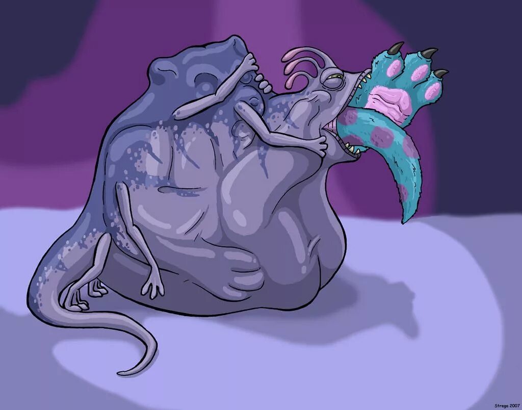 Vore drones. Vore drones