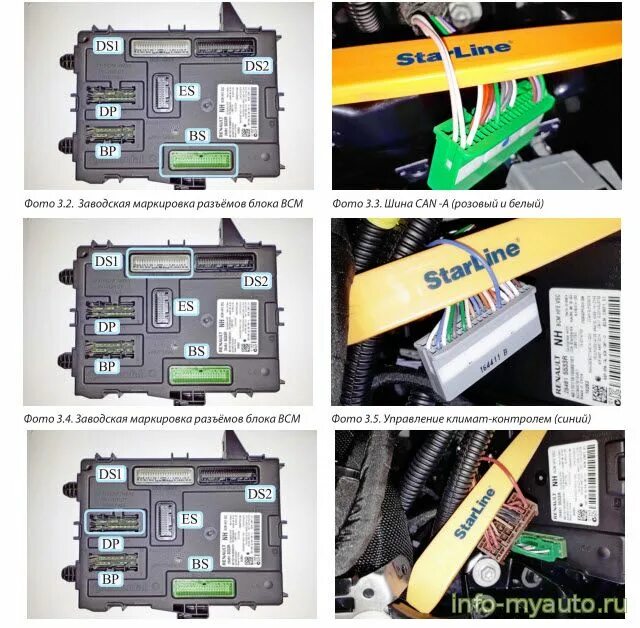 Точки подключения сигнализации рено. Блок ВСМ Рено Меган 2. Точки подключения автосигнализации Меган 2. Подключение сигнализации Рено Меган 2. Renault Megane 3 разъем блока BCM.