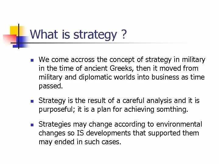 What is a strategy. What is strategy. strategy is.