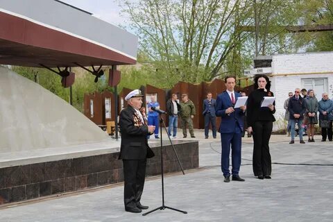 Торжественное открытие памятника