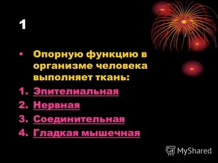 Какая ткань обеспечивает опорную функцию