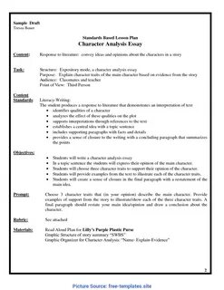 Writing lesson plans