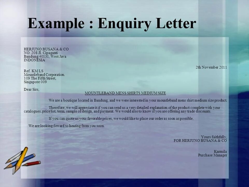 Letters пример. Letter of Enquiry пример. Inquiry Letter Sample. Inquiry Letter пример. Inquiry Letter example.