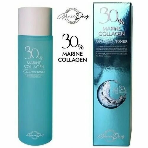 Тонер 30. Marine Collagen 30 Grace Day тонер. Marine Collagen 150 мл. Увлажняющий тонер с коллагеном Grace Day. Meloso коллаген Toner.