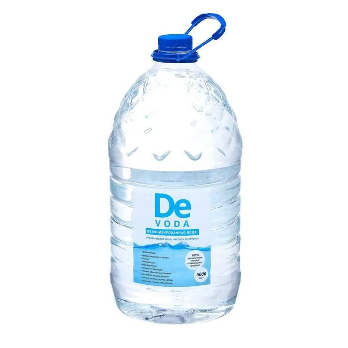 Деионизированная вода- de voda 5л. Дистиллированная вода 50 л. Деионизированная вода- de voda 5л производитель. Вода дистиллированная 5 литров.